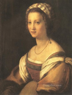  Esposa Arte - Retrato de los artistas Esposa manierismo renacentista Andrea del Sarto